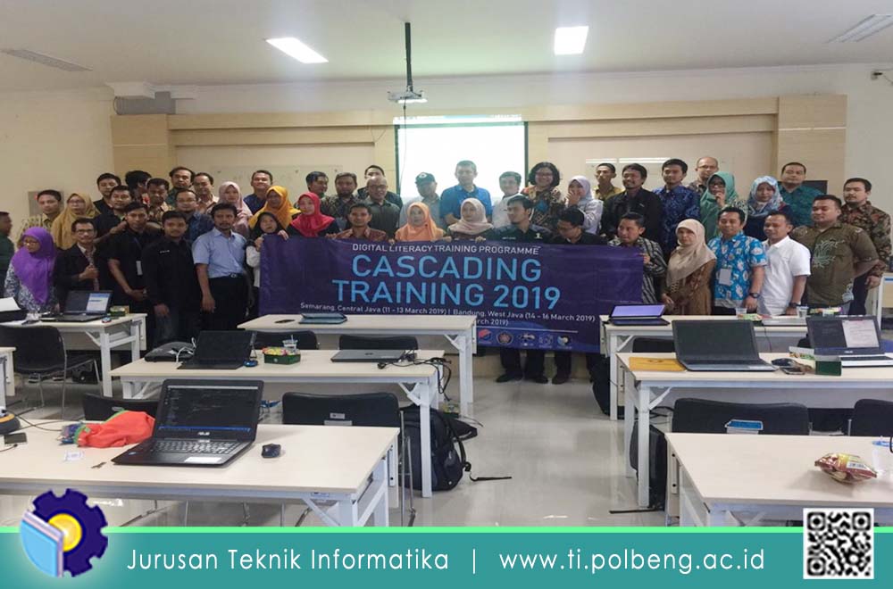Dosen Jurusan Teknik Informatika Politeknik Negeri Bengkalis Jaroji, M.Kom Menjadi Trainer Digital Literacy Training Programme The Cascading Training 2019 Material Network Cyber Security