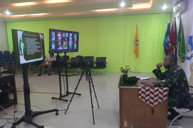 Mahasiswa Baru Jurusan Teknik Informatika Ikuti Pembekalan Bela Negara secara Daring Bersama Kodim 0303 Bengkalis